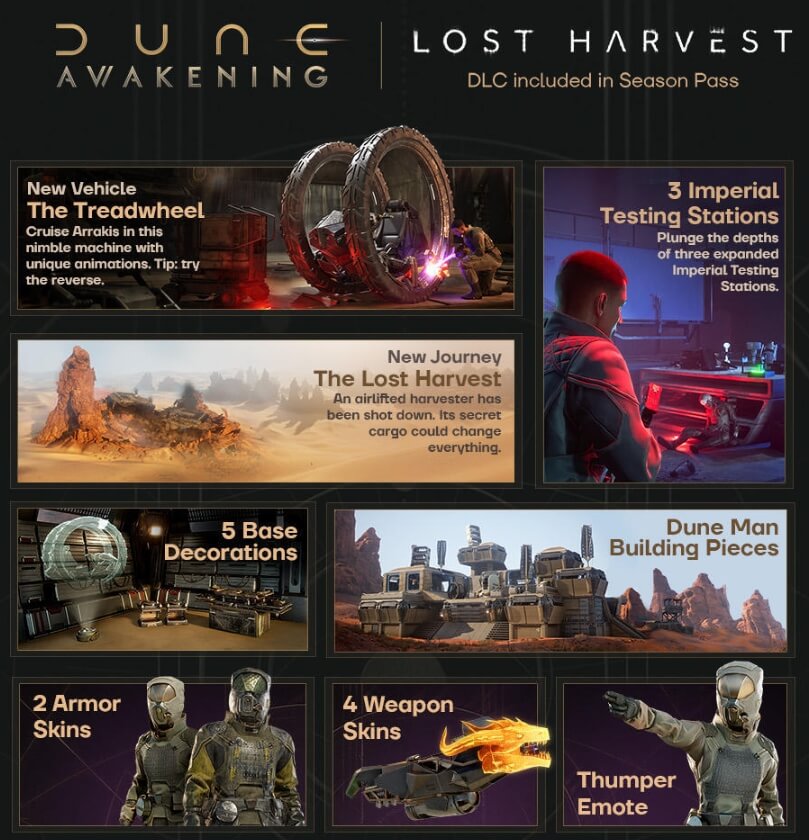 dune awakening DLC 2 lost harvest